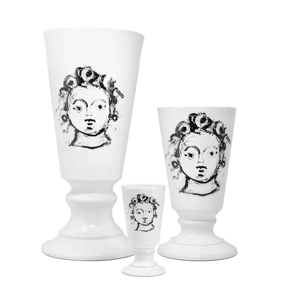 Bigoudi Footed Vase