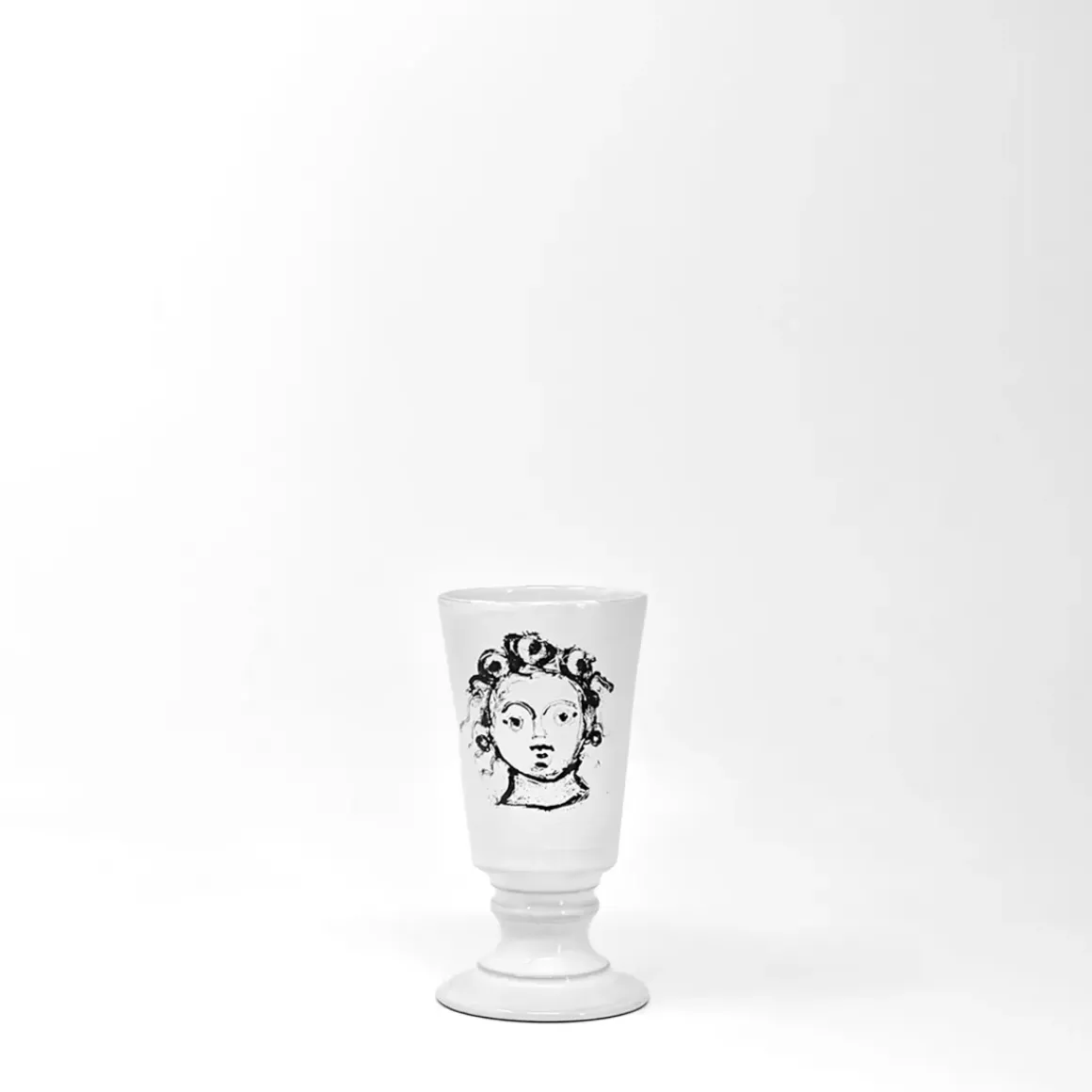 Bigoudi Footed Vase