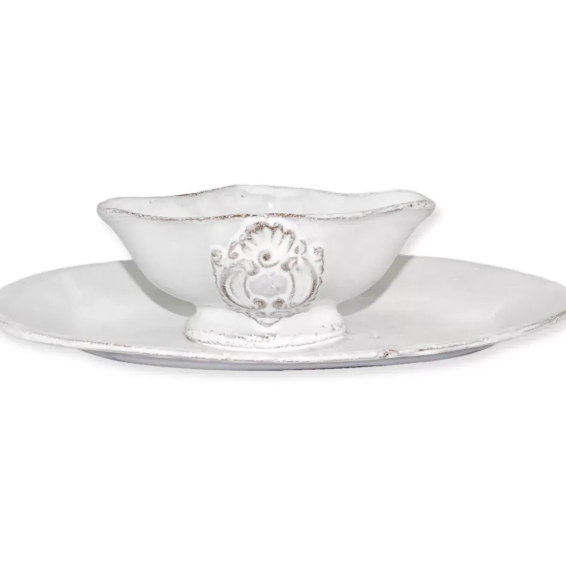 Charles Gravy Boat With Saucer