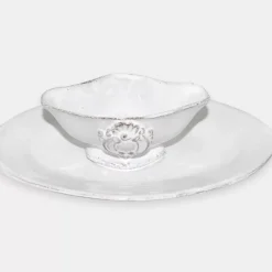 Charles Gravy Boat With Saucer