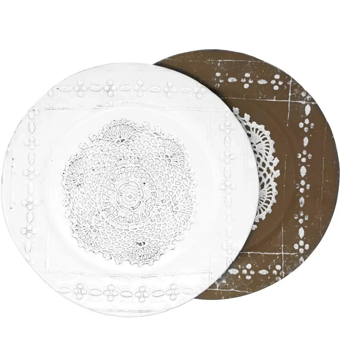 Dentelle Raw Clay Plate