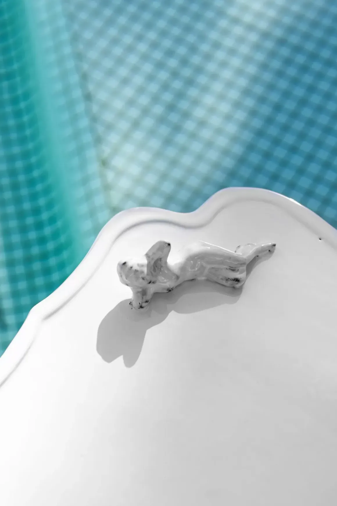 Mademoiselle Square Swimmer Platter