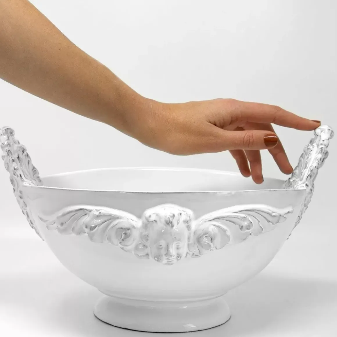 Mon Ange Serving Bowl With Handle