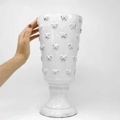 Noeud-Noeud Footed Vase
