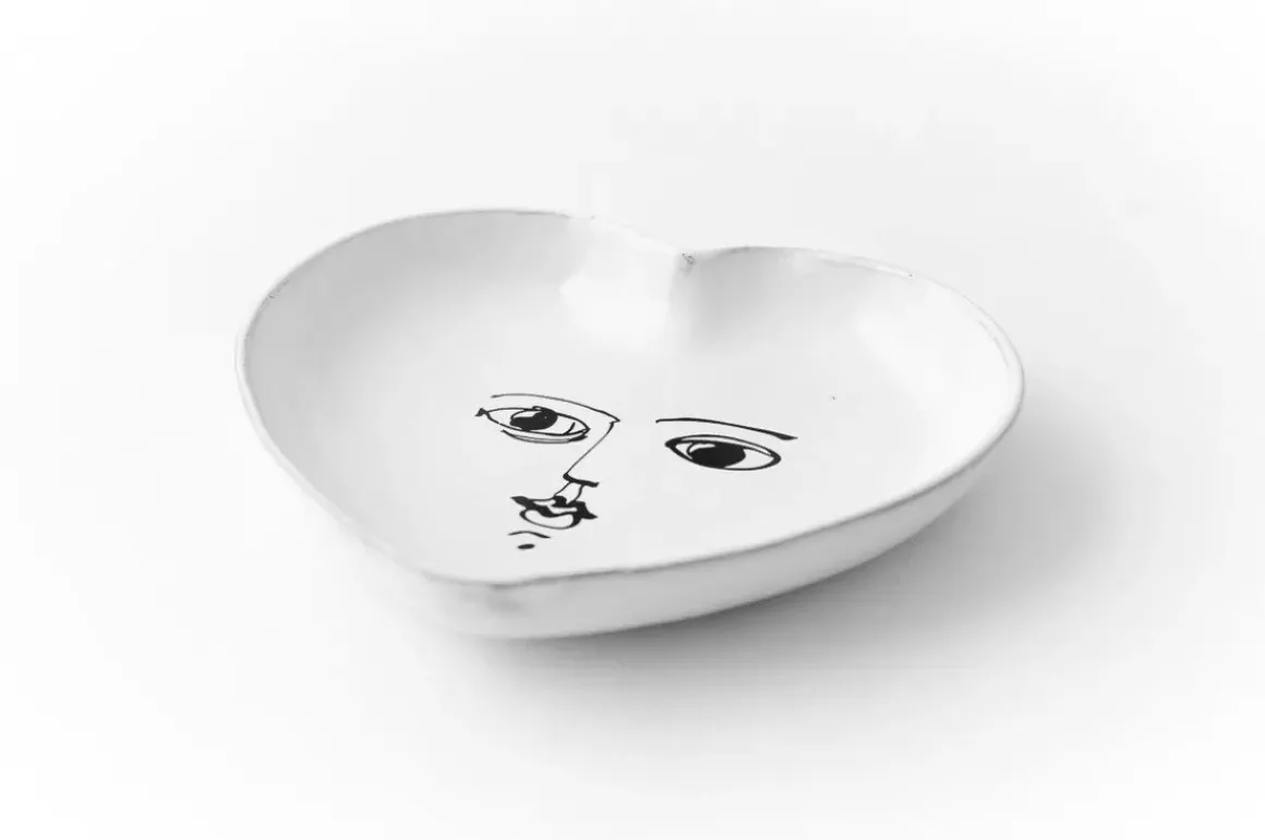 Pierre Carron Ceramic Heart