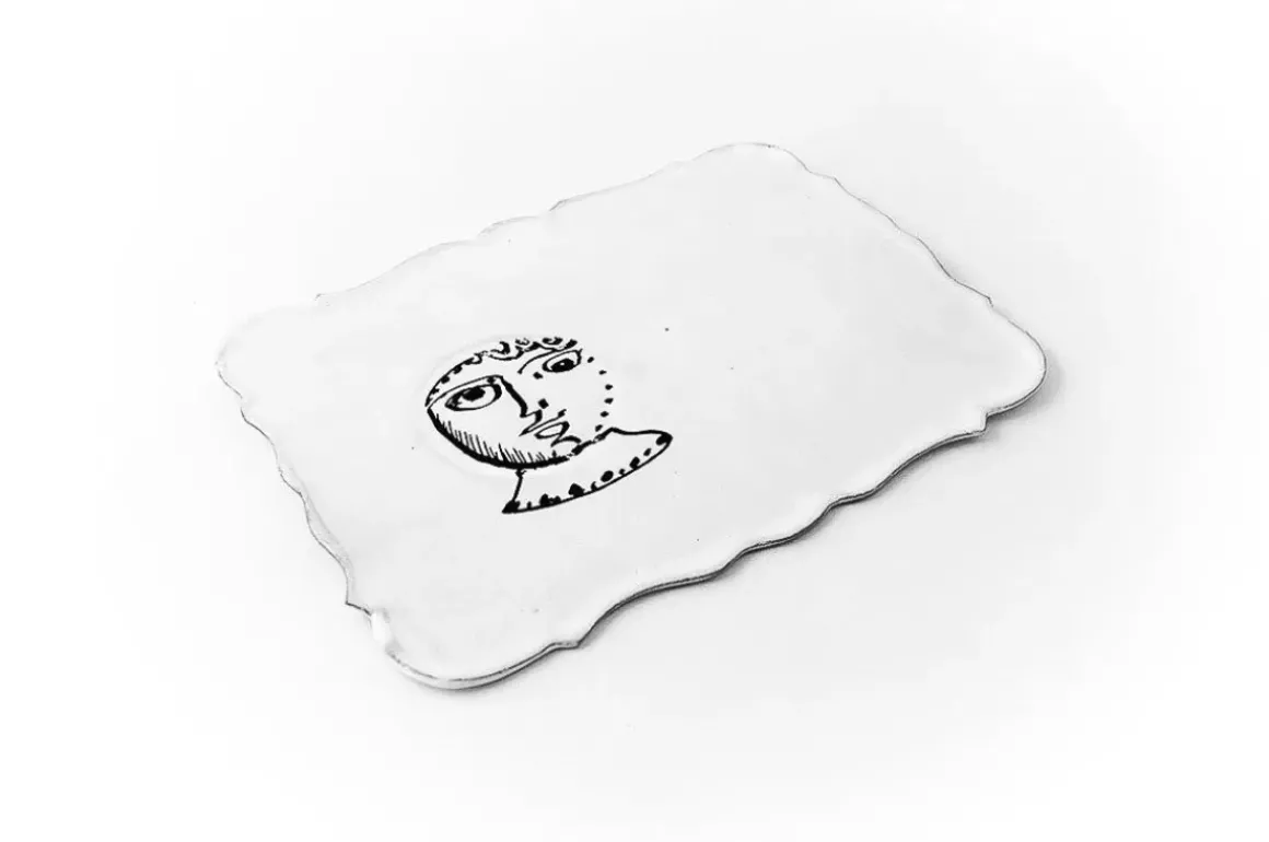 Pierre Carron Rectangular Saucer