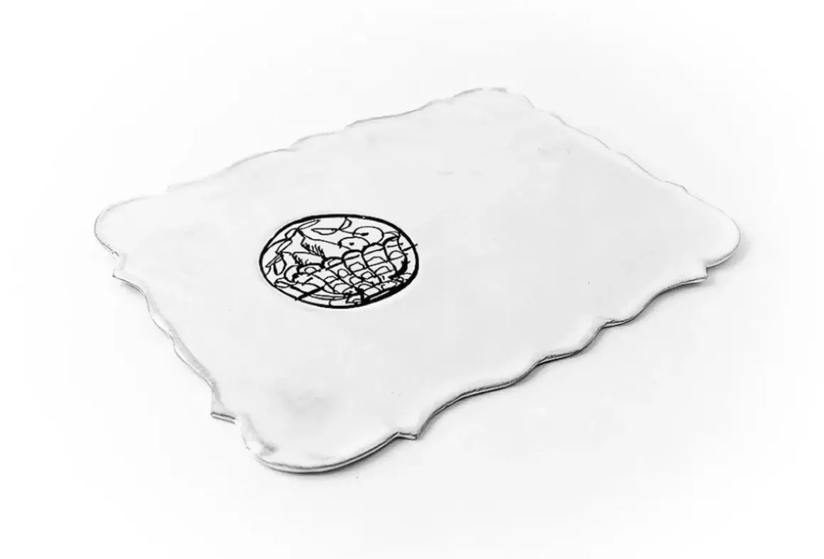 Pierre Carron Rectangular Saucer