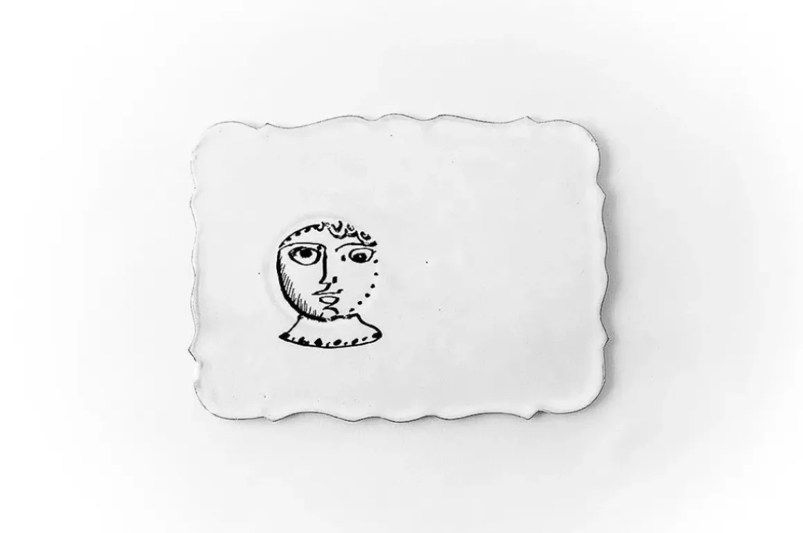 Pierre Carron Rectangular Saucer