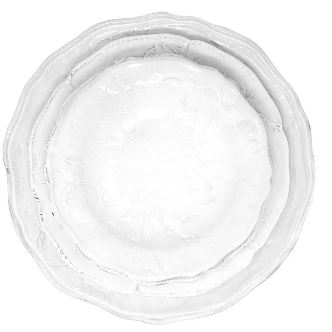 Pivoine Chiseled Plate