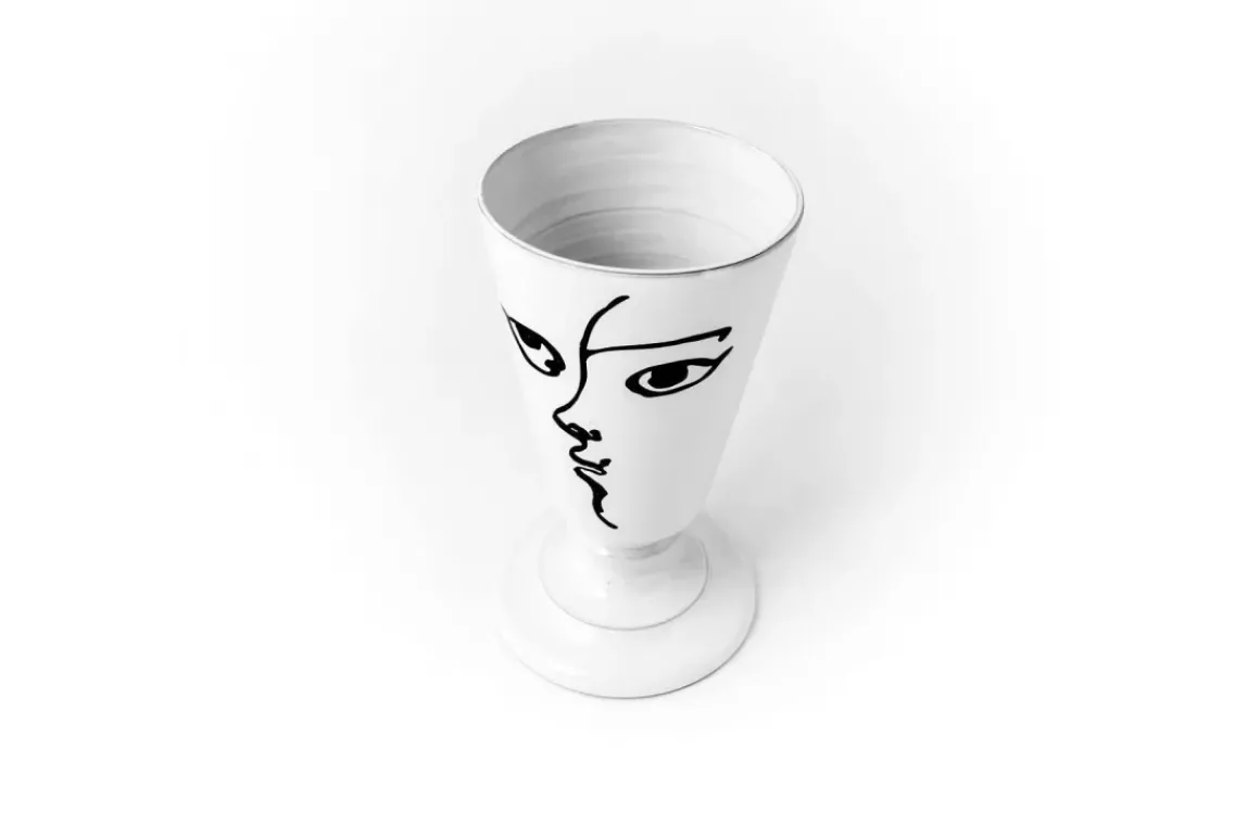 Toi Et Moi Footed Vase